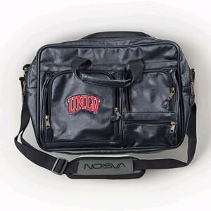 UNLV Mercury Luggage Black Briefcase Embroidered Logo Multi Pocket Portfolio Bag